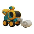 thumbnail image 1 of Matoen Inertia Toy Early Educational Toddler Baby Toy Friction Powered Cars Push and Go Cars Tractor Bulldozer Dumper Cement Mixer Engineering Vehicles Toys for Children Boys Girls Kids Gift, 1 of 6