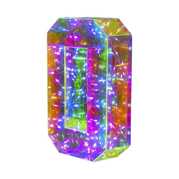 Matoen LED Marquee Letter Lights, Diamond Bulb Light Up Letters for Birthday Wedding Decorations, Lighted Neon Signs Night Light for Valentine's Day Party Decor-O