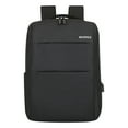 thumbnail image 1 of Matoen Laptop Backpack for Women Men with USB Charging Port & Luggage Strap & Front Raised Pocket, Travel Business Anti-Theft Daypack, 1 of 4