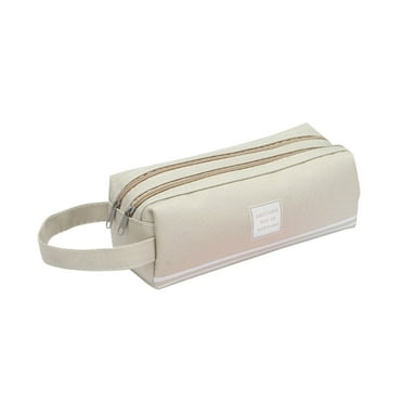 Matoen Large Pencil Case, Pencil Pouch with Zipper Compartments, Aesthetic Pencil Case for Adults, Stationery Pouch Pen Case for Office