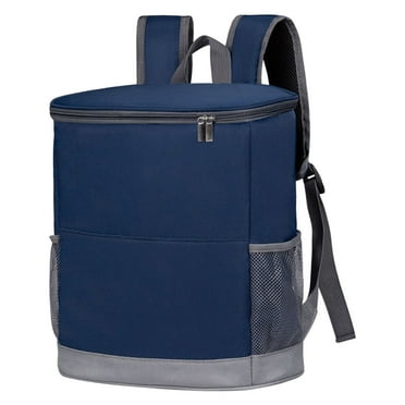 Insulated Leakproof Cooler Backpack, 35-Can Capacity, 2 Thermal Pockets