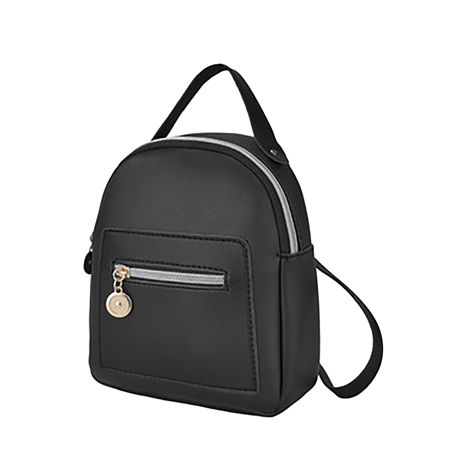 cheap soft leather backpack purse Womens Vintage Mini Full Grain Cowhide Ivy in Black Soft Grain Leather is your stylish sidekick for every adventure. Ivy Mini Backpack - Black