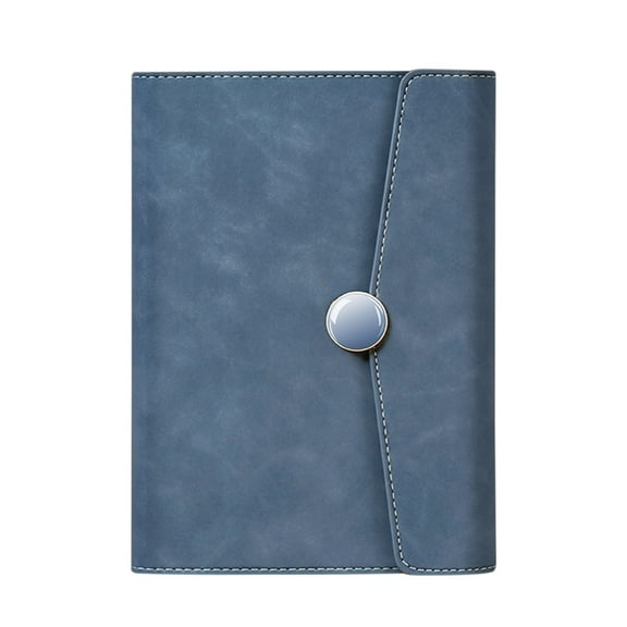 Matoen Leather Business Notebook - 8.7x6.5in Executive Notepad with 100 Sheets, Magnetic Closure & Drip Molding Design - Professional Office Journal & Gift for Executives​​