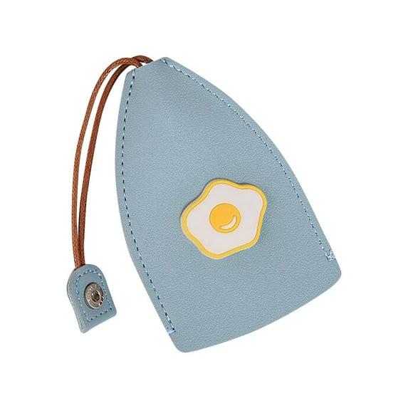 Matoen Leather Car Key Case Cover Key Case Protection Bag Access Control Card Case Water Drop Car Door Theft Door Head