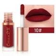 thumbnail image 1 of Matoen Matte Liquid Lipstick, Velvet Muddy Finish, Dark Red Burgundy Mini Lip Stain, Long Lasting 24 Hours Waterproof Smudge Proof Lip Gloss, 1 of 3