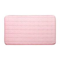 Matoen Memory Foam Bath Mat Bathroom Plaid Rug Carpet Non Slip Bath Rugs 16"x24" Absorbent Soft Bath Rug Machine Wash for Bathroom,Bedroom, Living Room