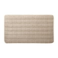 thumbnail image 1 of Matoen Memory Foam Bath Mat Bathroom Plaid Rug Carpet Non Slip Bath Rugs 16"x24" Absorbent Soft Bath Rug Machine Wash for Bathroom,Bedroom, Living Room, 1 of 4