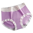 thumbnail image 1 of Matoen Mid Waist Cotton Underwear for Women Full Coverage Panties Solid Briefs for Ladies, 1 of 5