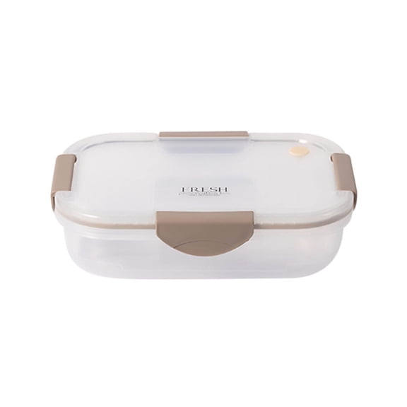 Matoen Mini Food Storage Containers Reusable Picnic Food Storage Box for Vegetables, Baked Goods and Snacks, White 1400ml