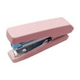 thumbnail image 1 of Matoen Mini Stapler - Labor-Saving One-Finger Press, 15-Sheet Capacity - Compact Stapler for Learners & Office Use (Pink, Size 10 Staples), 1 of 6
