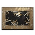 thumbnail image 1 of Matoen Modern Arch Top Entryway Rug with Bamboo Pattern - Soft Door Mat for Home Decor, Anti-Slip Floor Mat for Indoor Use, Easy to Clean, Durable Design, 16"x24", 1 of 6