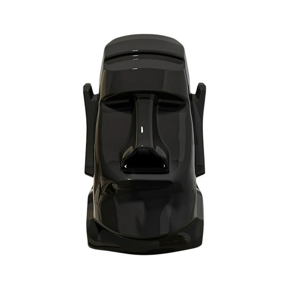 Matoen Multi-Function Tissue Box Holder - Large Capacity Tabletop Dispenser with Built-In Spring, Headphone & Sunglasses Stand for Home & Office