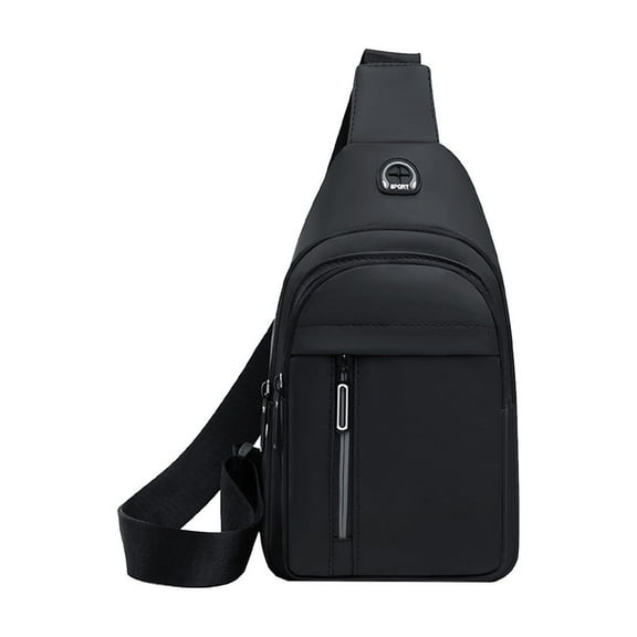 Matoen Multi-pocket Chest Bag for Men, Anti-Theft Sling Bag, Waterproof Crossbody Bag for Men Women Bicycle Hiking Jogging