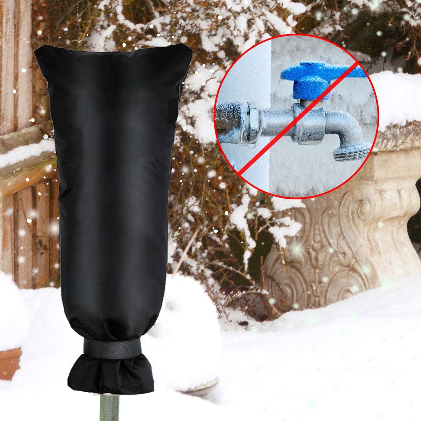 Matoen Outdoor Faucet Covers for Winter 7"X6" Hose Bib Covers for