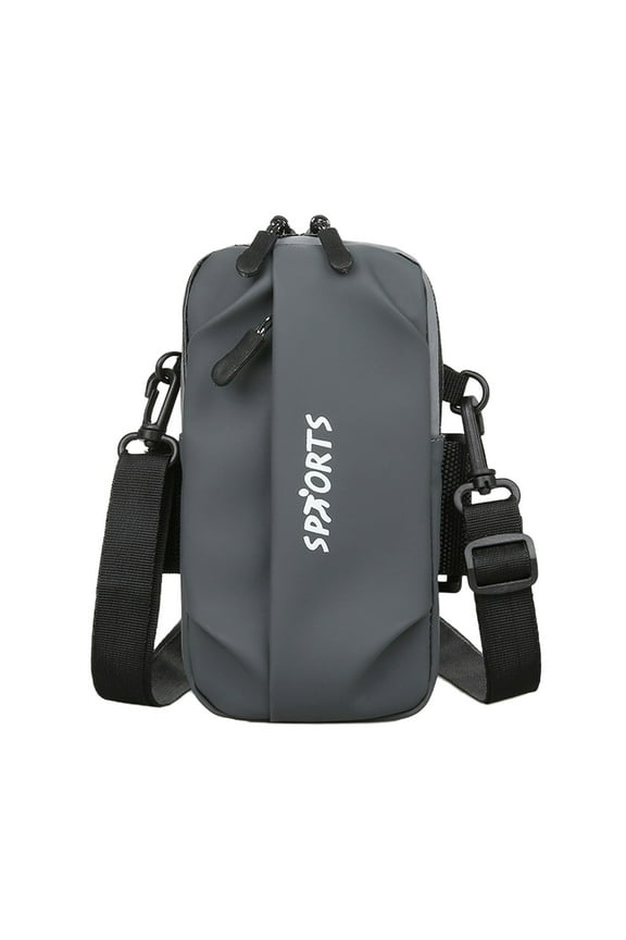 Outdoor Sweat-Proof Running Armbag Sling Bag for Mne Shoulder Casual Wallet Purse Crossbody Bag Gym Fitness Cell Phone, Blue