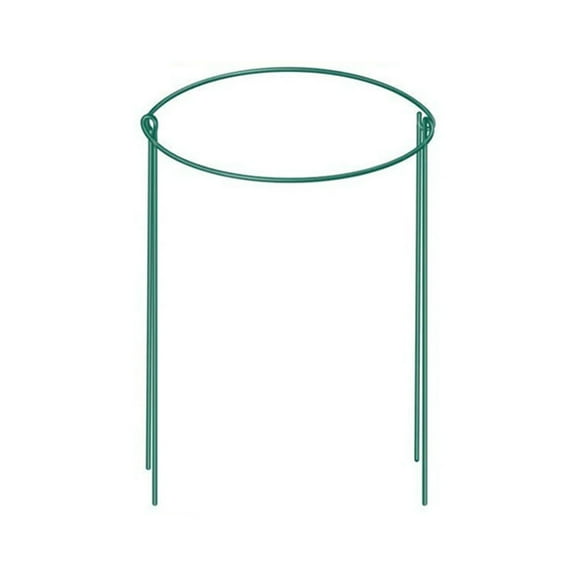 Matoen Plant Support Stakes, 2 Pack Metal Peony Cages and Supports, Garden Stakes Plant Support Cage, Large Plant Support Ring for Outdoor Indoor Snake Plant Peony Rose Flowers Vine