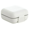 thumbnail image 1 of Matoen Plastic Rectangular Pill Organizer Box - 7-Day Anytime Divider Cutter, Portable Medicine Storage Case for Vitamins & Supplements, 1 of 6