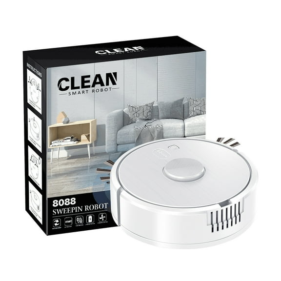 Matoen Robot Vacuum and Mop, 1500Pa Strong Suction Power Vacuum Mop Robot, Self-Charging Robotic Vacuum for Hard Floor, Pet Hair and Low-Piled Carpet, Slim Design, Quiet