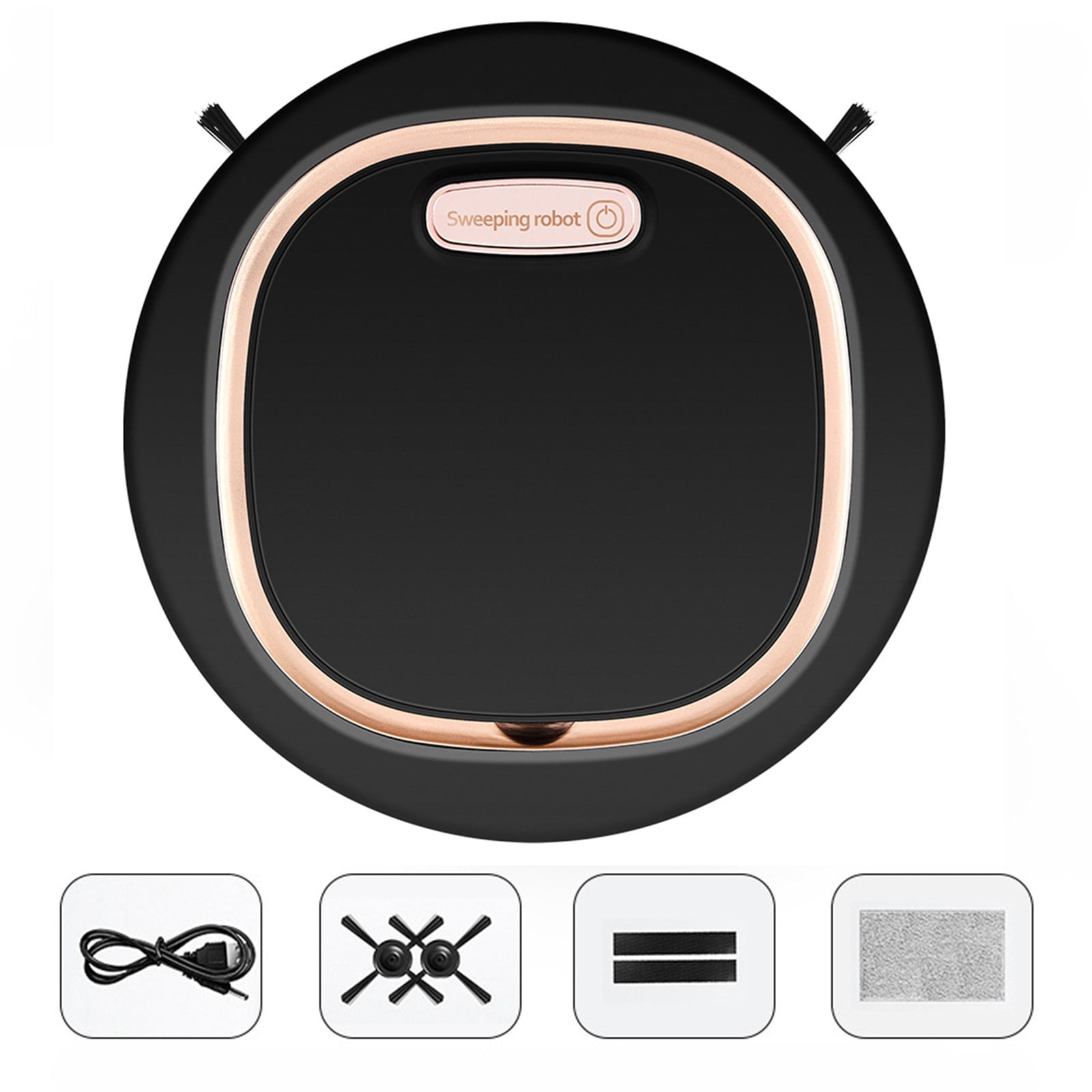 Matoen Robot Vacuum and Mop Combo, Mopping Robot Vacuum Cleaner, Wi-Fi/App, 2000Pa Max Suction, Self-Charging Robotic Vacuum, Ideal for Hard Floor, Pet Hair, Low-Pile Carpet