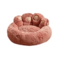 thumbnail image 1 of Matoen Round Donut Cat and Dog Cushion Bed, 20 in Pet Bed for Cats or Small Dogs, Anti-Slip Bottom, Super Soft Durable Fabric Pet Beds, Washable, 1 of 6