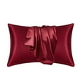 thumbnail image 1 of Matoen Satin Pillowcase for Hair and Skin, Silk Satin Pillowcase 2 Pack, Large Size Pillow Cases Set of 2, Silky Pillow Cover with Envelope Closure (20x30 inches), 1 of 1
