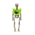 thumbnail image 1 of Matoen Skeleton Halloween Decorations, 6 in Full Body Poseable Small Skeleton Plastic Bones with Spiders for Halloween Indoor Outdoor Party, Graveyard, Haunted House Accessories, 1 of 7