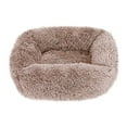 thumbnail image 1 of Matoen Small Dog Beds for Small Dogs, Washable Orthopedic Dog Bed Soft and Comfy Calming Puppy Bed Cuddler Sofa Pet Bed (33.5"x29.5"), 1 of 2