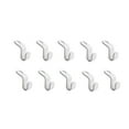 thumbnail image 1 of Matoen Space Saving Hanger Hooks 10 Pack, White Clothes Hanger Connector Hooks, Heavy Duty Hanger Hooks Space Saver, Premium College Dorm Room Essentials, Closet Organizers and Storage, 1 of 9