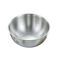 thumbnail image 1 of Matoen Stainless Steel Mixing Bowls Thickened Multi-functional Large Mixing Bowls 1300ml, 1 of 6