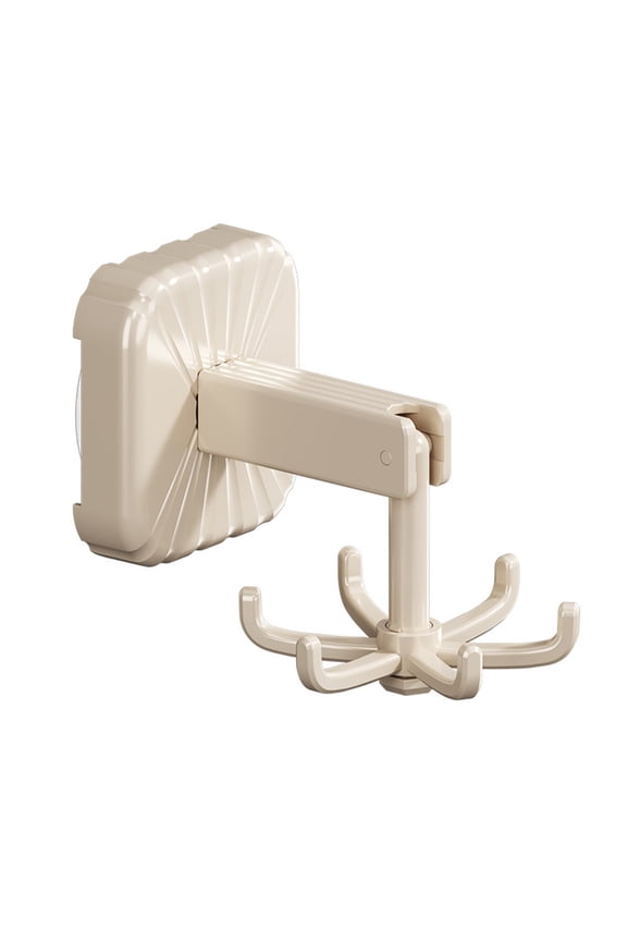 Strong Suction Cup Hook - No Drill Kitchen Hanger, Cookware Organizer, Adhesive-Free Spoon Hook, Multi-Function Wall Hook for Home & Bathroom