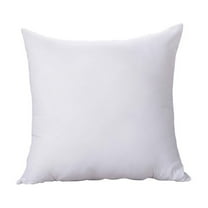Matoen Throw Pillows Insert (Pack of 1, White) - 18 x 18 Inches Bed and Couch Pillows - Indoor Decorative Pillows