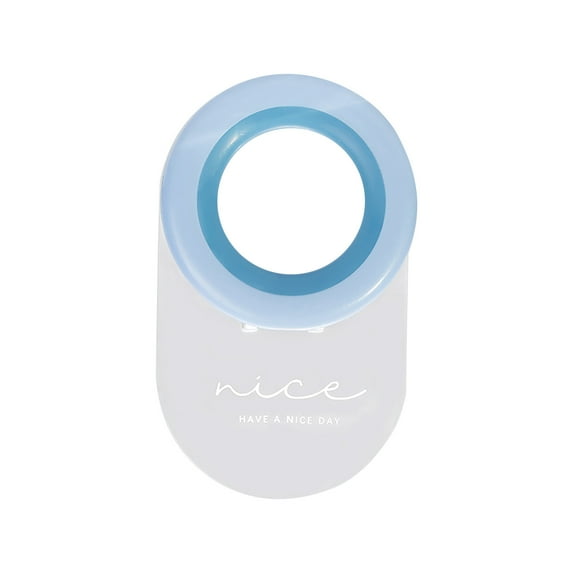 Matoen Toilet Seat Cover Lifter Lid Bowl Seat Lift Handle Bathroom Soft Toilet Holder Blue