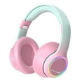 thumbnail image 1 of Matoen Updated Bluetooth Headphones Over Ear, 15 Hours Playtime Wireless Headphones with Microphone,Foldable Lightweight Headset with Deep Bass,HiFi Stereo Sound for Travel Work Cellphone, 1 of 6