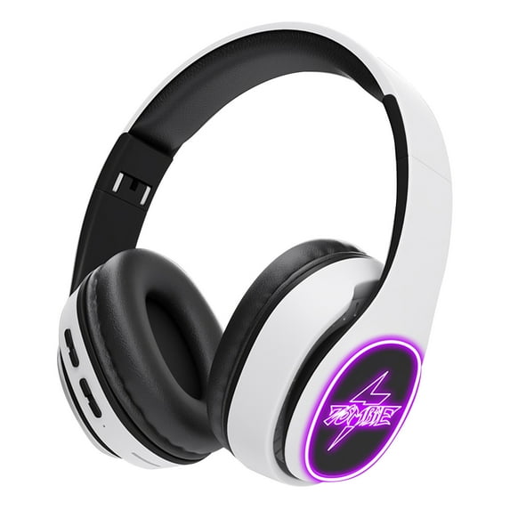 Matoen Wireless Bluetooth Headphones Over Ear Noise Cancelling Headphones Comfortable Stereo Clear Calls White