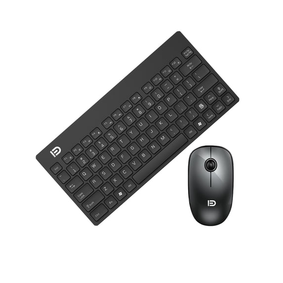 Matoen Wireless Keyboard and Mouse Set, Home Office, Thin and Lightweight Business, USB Portable Keyboard and Mouse Set