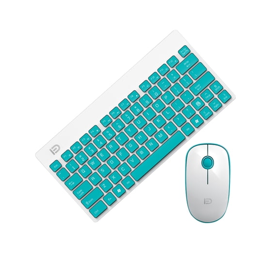 Matoen Wireless Keyboard and Mouse Set, Home Office, Thin and Lightweight Business, USB Portable Keyboard and Mouse Set
