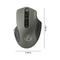 thumbnail image 1 of Matoen Wireless Mouse, Computer Mouse 18 Months Battery Life Cordless Mouse, 4 Button Wireless Mice, 2.4G Portable USB Wireless Mouse for Laptop, PC, Windows, 1 of 4