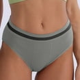 thumbnail image 1 of Matoen Women's Cotton Stretch Underwear Ladies Low Waisted Breathable Briefs Panties, 1 of 8