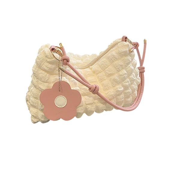 Matoen Women's Soft Foldable Lightweight Tote Shoulder Bag - Fashionable Underarm Purse for Everyday Use