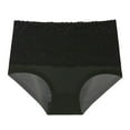 thumbnail image 1 of Matoen Women’s Underwear Cotton Panties for Women, Soft Ladies Lace Trim Underwear High Waisted Briefs, 1 of 4