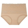 thumbnail image 1 of Matoen Women’s Underwear Cotton Panties for Women, Soft Ladies Lace Trim Underwear High Waisted Briefs, 1 of 4