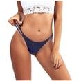 thumbnail image 1 of Matoen Womens Thongs Seamless Underwear Breathable Thongs Ladies Seamless Thongs for Women No Show Thongs Panty, 1 of 6
