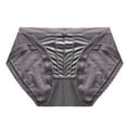 thumbnail image 1 of Matoen Womens Underwear Nylon Panties for Women Underpants Briefs Hipster Lace Breathable Bikini Panties, 1 of 5