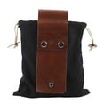 thumbnail image 1 of Matoen foraging Pouch Leather Canvas Collapsible Bag Water Resistant Outdoor Camping Storage Folding Bag Mushroom Bags for Travel Camping Hiking Bag, 1 of 4