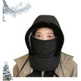 thumbnail image 1 of Matorioo Plush-Lined Ski Winter Hat - Windproof 3-in-1 Thermal Face Mask Beanie for Men & Women, Cold Weather Adjustable Thickened Skiing Snowboard Cycling Outdoor Hat, 1 of 8