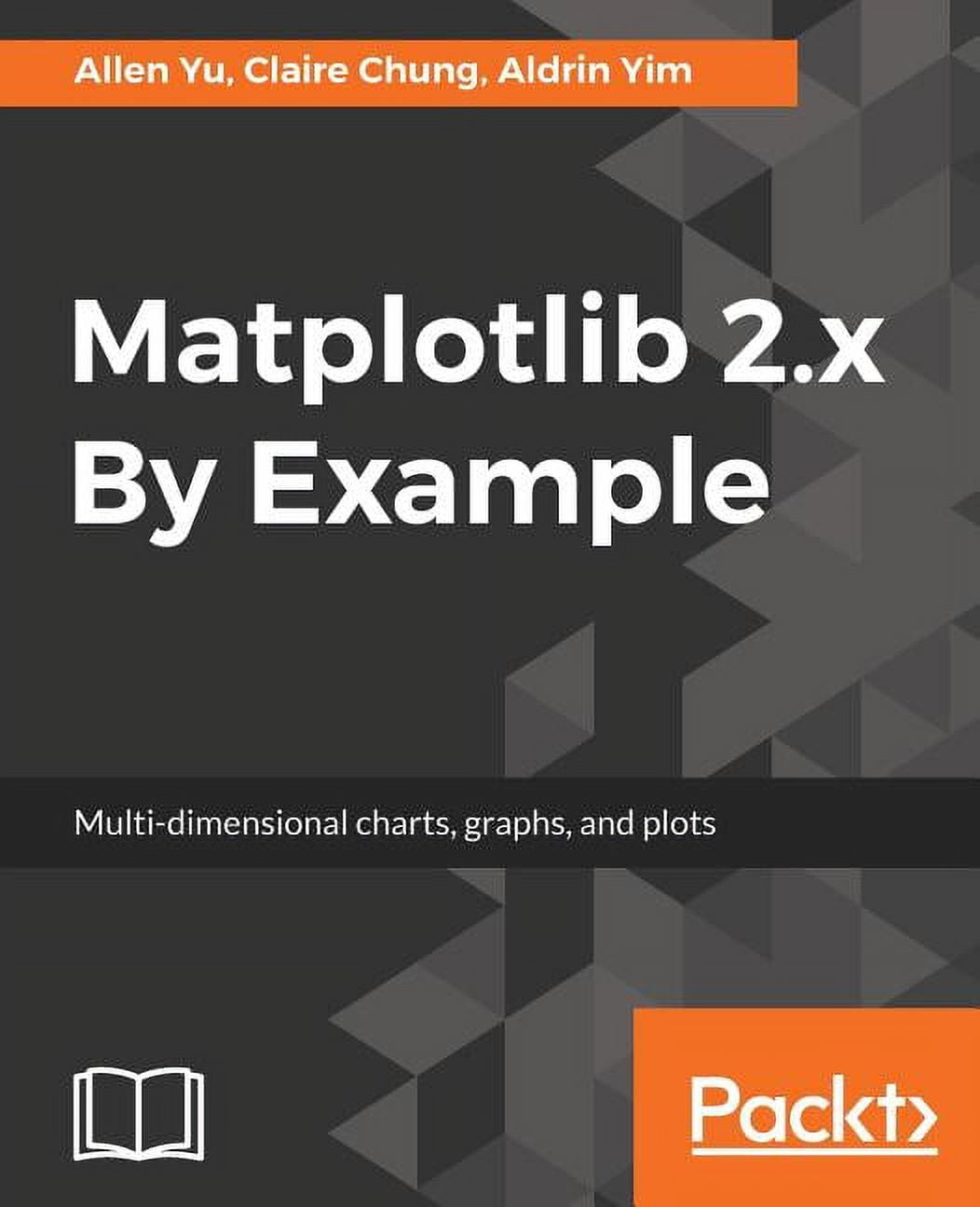 Matplotlib 2.x By Example: Multi-dimensional charts, graphs, and plots in Python, (Paperback)