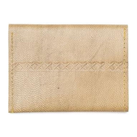 Matr Boomie HMEWAL152-710121 Handmade & Fair Trade Sustainable Leather Wallet - Caramel
