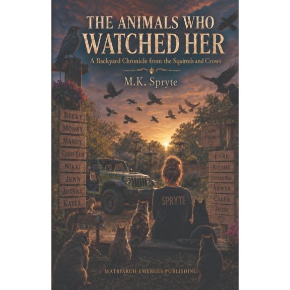 Matriarch Memoirs The Animals Who Watched Her: A Backyard Chronicle from the Squirrels and Crows, (Paperback)