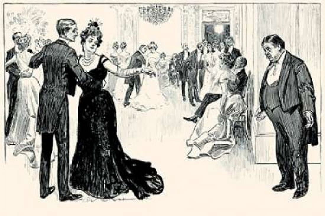 Matrimonial Misfits Canvas Art - Charles Dana Gibson (12 x 18)