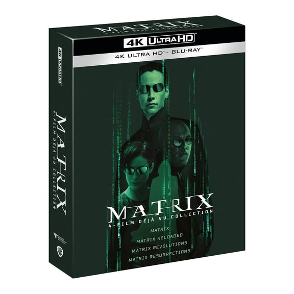 Matrix 4 Film Collection (4K Ultra-HD + Blu-Ray) (4K Ultra HD)